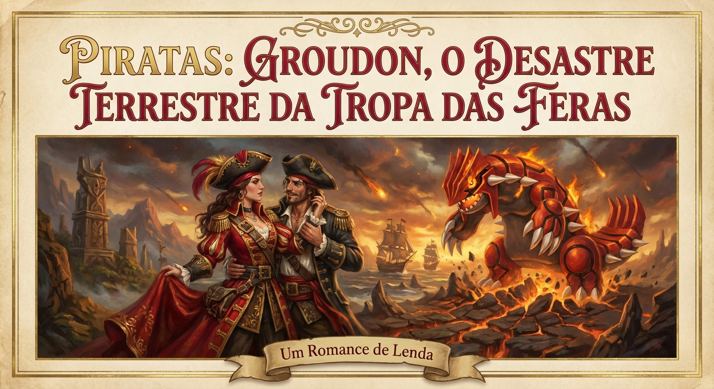 Piratas: Groudon, o Desastre Terrestre da Tropa das Feras