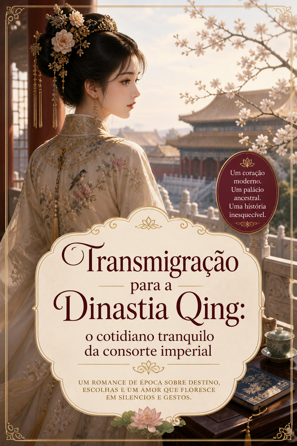 Transmigração para a Dinastia Qing: o cotidiano tranquilo da consorte imperial