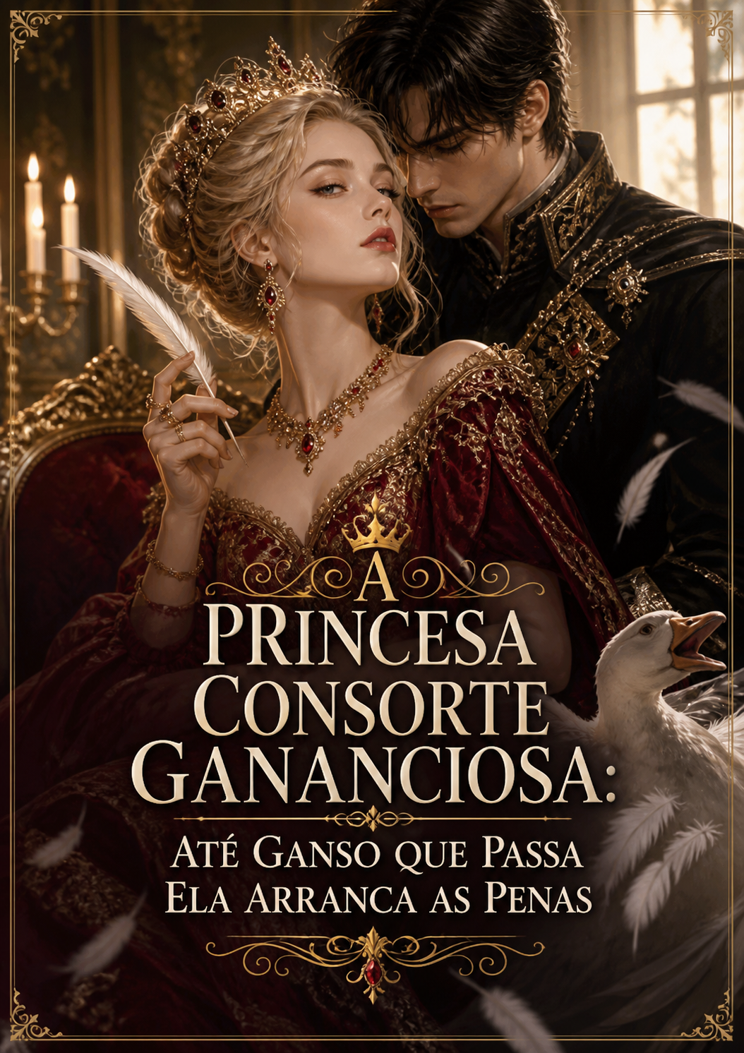 A Princesa Consorte Gananciosa: Até Ganso que Passa Ela Arranca as Penas