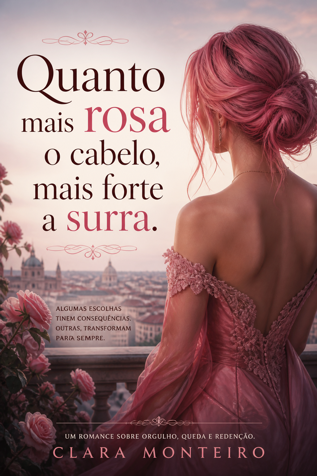 Quanto mais rosa o cabelo, mais forte a surra.