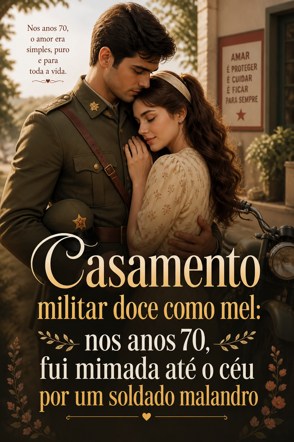 Casamento militar doce como mel: nos anos 70, fui mimada até o céu por um soldado malandro